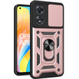 Obal na mobil pre Oppo A78 4G, CamShield Slide, ružové rose gold