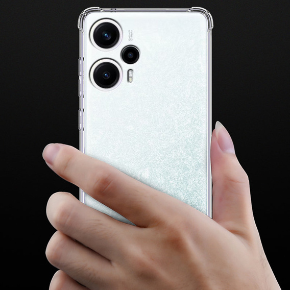 Obal na mobil pre Xiaomi Poco F5, Dropproof, priehľadné