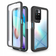 Puzdro pre Xiaomi Redmi 10, Shockproof, s fóliou, modré