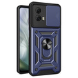 Obal na mobil pre Motorola Moto E14, CamShield Slide, modré