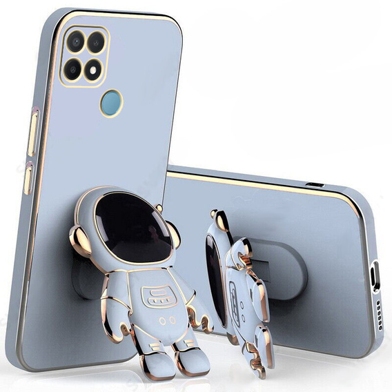 Obal na mobil pre Oppo A15/A15S, Astronaut, modré