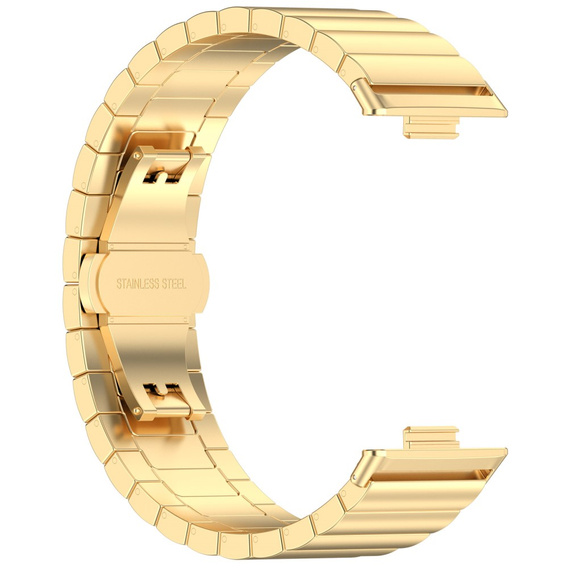 Oceľový náramok pre Huawei Watch Fit 4 / 4 Pro / 3, zlatý