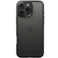 Puzdro Spigen pre iPhone 16 Pro, Ultra Hybrid, čierne + tvrdené sklo 9H