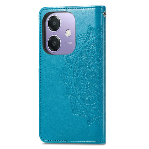 Klapkové puzdro pre Oppo A40 / Oppo A40m, Mandala, modré