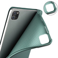 Puzdro pre iPad Pro 11 2021/2022, Smartcase s priestorom pre stylus, zelený