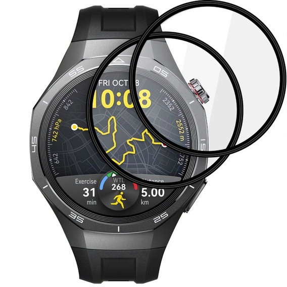 2x hybridné sklo ERBORD pre Huawei Watch GT 5 Pro 46mm