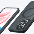 Puzdro pre Honor 400 Pro 5G, pre MagSafe, ERBORD Matt Case, čierny + sklo na displej