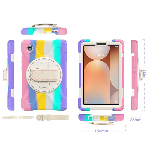 Puzdro s podstavcom a ramenným popruhom pre Samsung Galaxy Tab A11