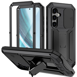 Obrnené puzdro pre Samsung Galaxy S25+ Plus, R-JUST, čierne