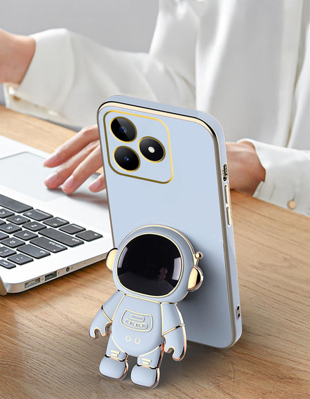 Obal na mobil pre Realme Note 50, Astronaut, modré