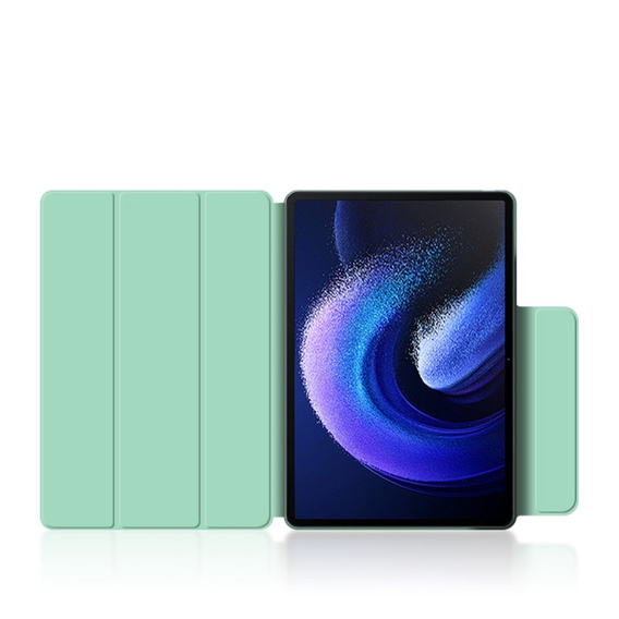 Obal na mobil pre Xiaomi Pad 6, Magnetic Smartcase, svetlozelené