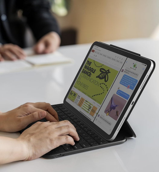 Puzdro s klávesnicou pre iPad 11" 2025 A16 (11 gen.) / iPad 10.9" 2022 (10 gen.), Dexnor Magnetic Keyboard Touchpad, čierne