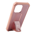 Obrnené puzdro pre iPhone 13 Pro, Dexnor Full Body, ružové rose gold