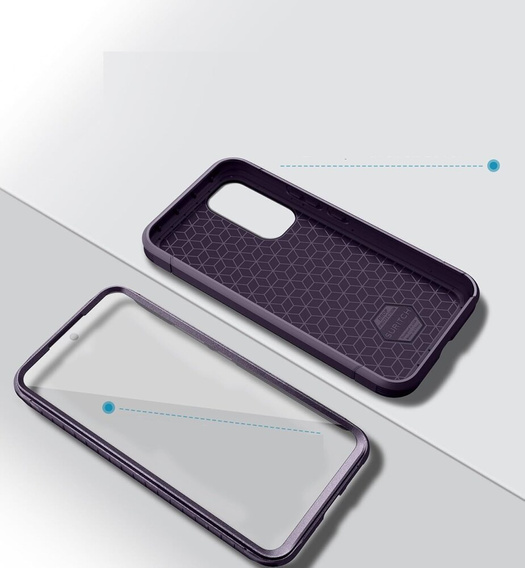 Obal na mobil pre Samsung Galaxy A54 5G, Suritch Basic, fialové