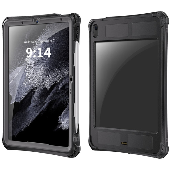 Vodotesné puzdro SHELLBOX IP68 pre Apple iPad Air 11" 6 gen. 2024, čierne
