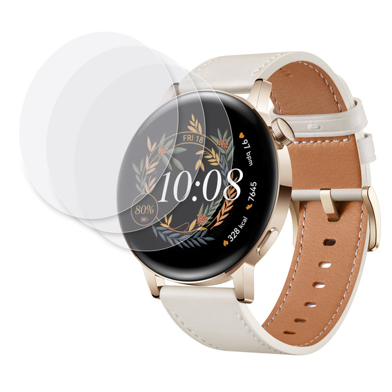 3x ERBORD Hydrogélová fólia pre Huawei Watch GT 3 42mm