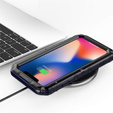 Obrnené puzdro pre iPhone 11, R-JUST, čierne