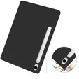 Puzdro pre Samsung Galaxy Tab S10 Lite / S10 FE / S9 FE, Smartcase s priestorom pre stylus, čierne