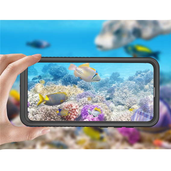 Puzdro Samsung Galaxy S26 Ultra, vodotesné podľa IP68 Redpepper, čierne