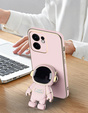 Obal na mobil pre Oppo Reno 13F / Oppo Reno 13FS, Astronaut, ružové