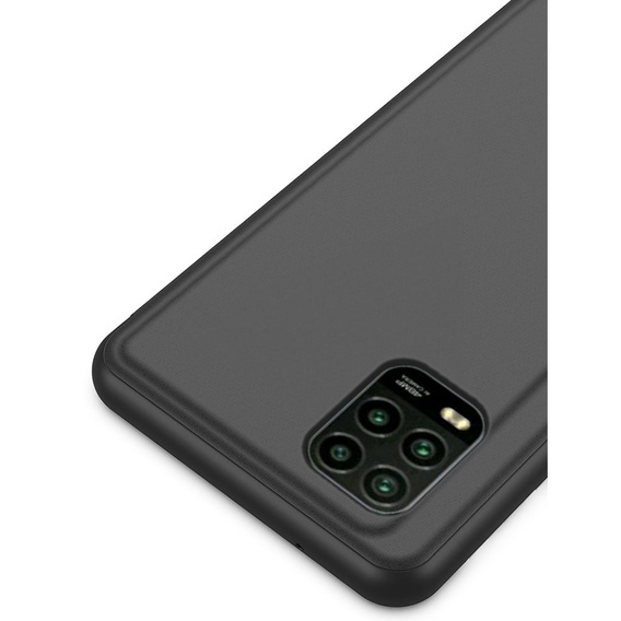 Obal na mobil pre Xiaomi Mi 10 Lite, Clear View, čierne