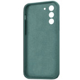 Obal na mobil pre Samsung Galaxy S21 FE, Silicone Lite, tmavozelené