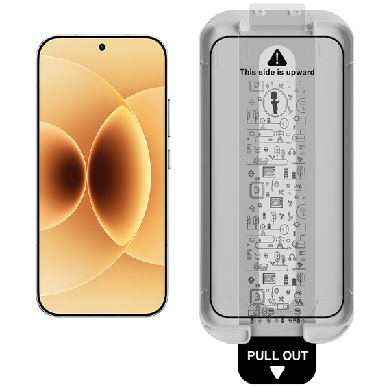 Tvrdené sklo IMAK s polohovacím rámom pre Xiaomi 17 / 17 Pro, čierne