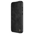 Flipové puzdro NILLKIN pre Samsung Galaxy S24 FE, CamShield Qin Pro, kožené, čierne