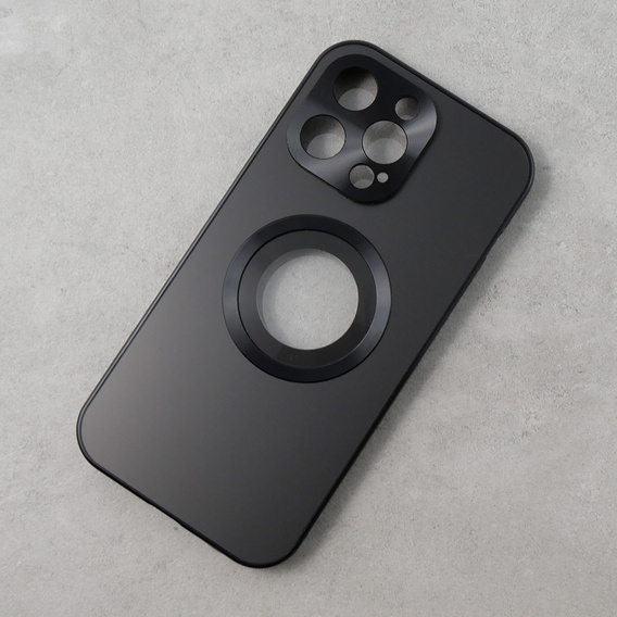 Puzdro pre iPhone 13 Pro Max, Dual Glass, pre Magsafe, čierne