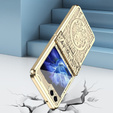 Puzdro pre Samsung Galaxy Z Flip7 FE / Z Flip6, Mechanical Legend, zlaté