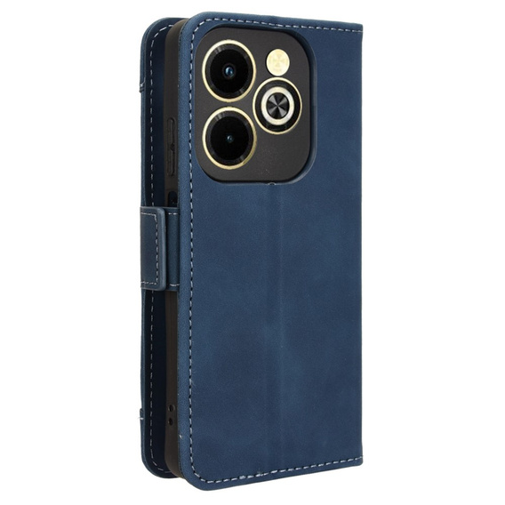 Klapkové puzdro pre Infinix Hot 40i, Card Slot, tmavomodré
