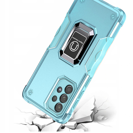 Obal na mobil pre Samsung Galaxy A53 5G, Dual-Layer Armor, svetlomodré