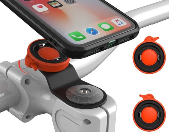 Držiak na bicykel + ochranné puzdro pre iPhone 11 (6.1") – s otočným uzamykacím systémom