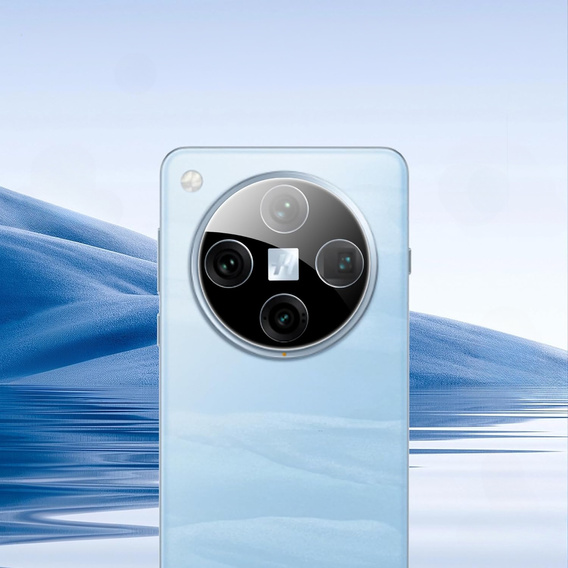 Tvrdené sklo na fotoaparát pre Oppo Find X8 Pro, čierne