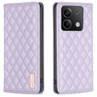 Klapkové puzdro pre Xiaomi Redmi Note 13 5G, Wallet, BINFEN COLOR, fialové