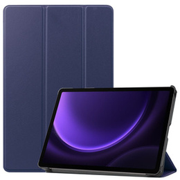 Puzdro pre Samsung Galaxy Tab S9 FE, trojskladové, tmavomodré