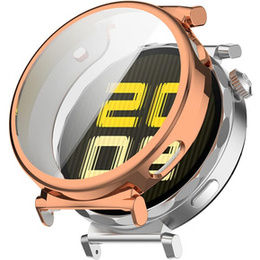 Puzdro 2v1 s ochranou displeja pre Huawei Watch GT 5 41mm, ružové rose gold