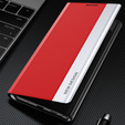 Klapkové puzdro pre Xiaomi 12 / 12X, Side Magnetic, červené