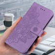 Klapkové puzdro pre Samsung Galaxy A54 5G, Mandala Flower, fialové