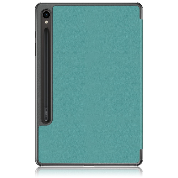 Puzdro pre Samsung Galaxy Tab S9, Smartcase s priestorom pre stylus, zelený