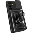 Obal na mobil pre Samsung Galaxy S24 FE, CamShield Slide, čierne
