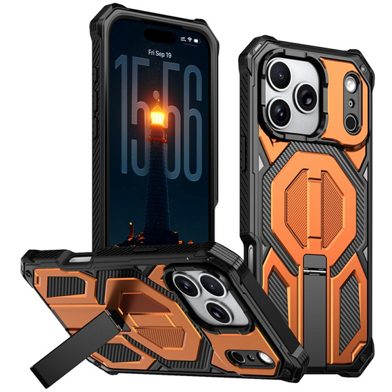 Ochranné puzdro kompatibilné s MagSafe so stojanom pre iPhone 17 Pro