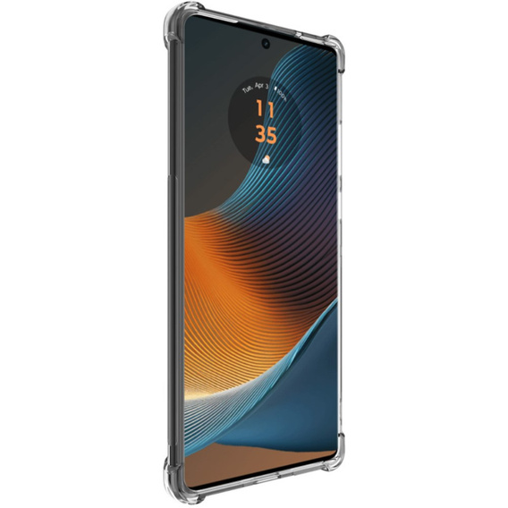 IMAK Obal na mobil pre Motorola Edge 50 Fusion 5G, Dropproof, priehľadné