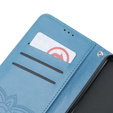 Klapkové puzdro pre Xiaomi Poco X6 5G, Butterfly, modré