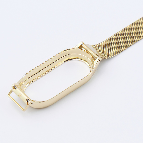Oceľový milánsky náramok pre Xiaomi Smart Band 10 / 9 / 8