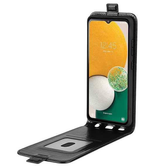 Klapkové puzdro pre Samsung Galaxy A14 4G/5G, Flip, čierne