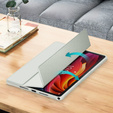 Puzdro pre Lenovo Tab K11 Plus, Smartcase Hybrid, so slotom na stylus, sivé