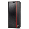 Flipové puzdro pre Xiaomi Redmi Note 13 Pro 4G / Xiaomi Redmi Note 14S / Xiaomi Poco M6 Pro 4G, Carbon LC.IMEEKE, čierne