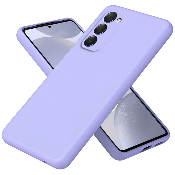 Obal na mobil pre Samsung Galaxy S23 Plus, Silicone Lite, fialové