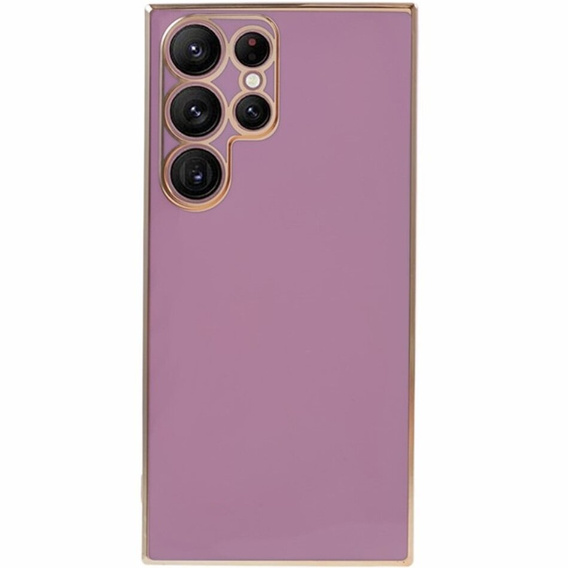 Puzdro pre Samsung Galaxy S24 Ultra, Glamour CamShield, fialové